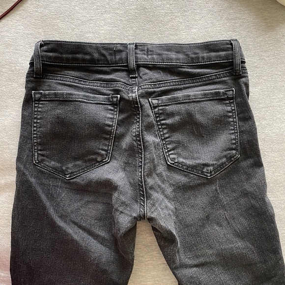Loft Modern Skinny Jean in smoke color - Picture 4 of 5